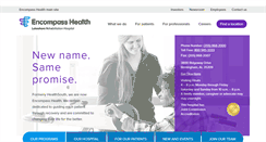 Desktop Screenshot of healthsouthlakeshorerehab.com